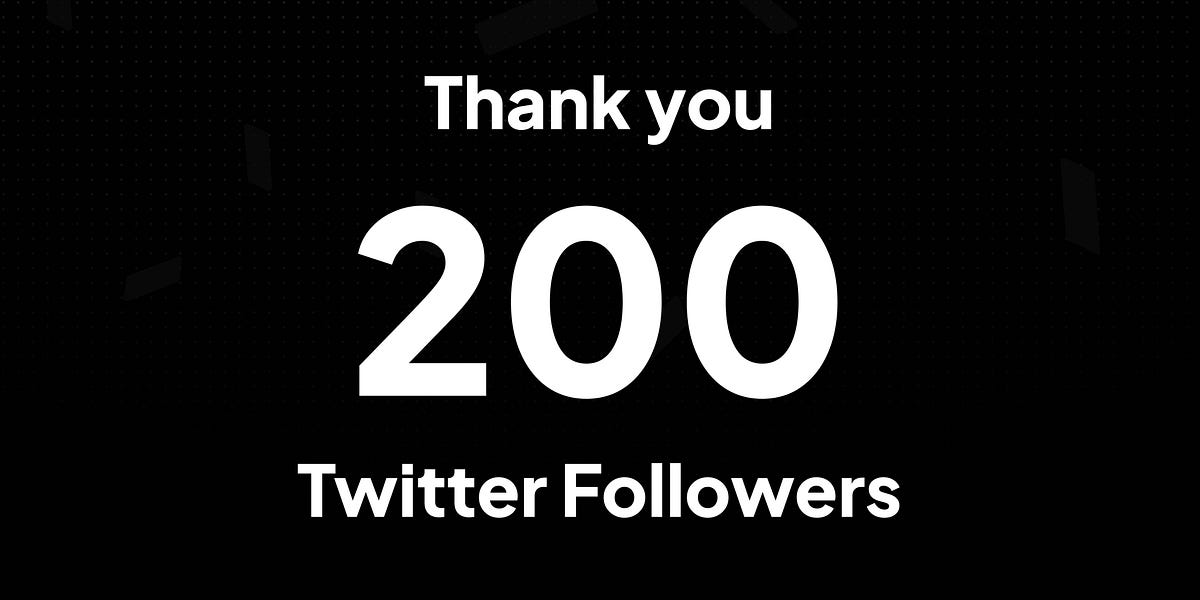 Veet at 200 Twitter/X followers