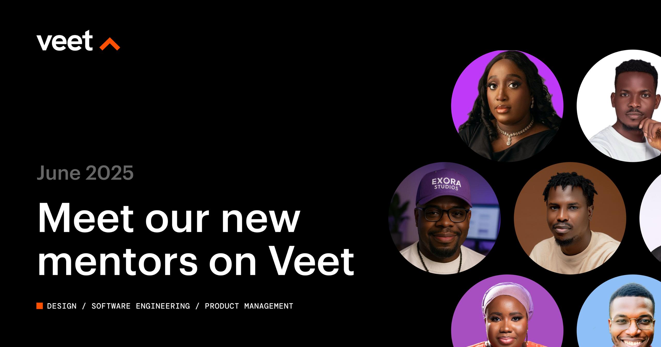 New Mentors for June 2025