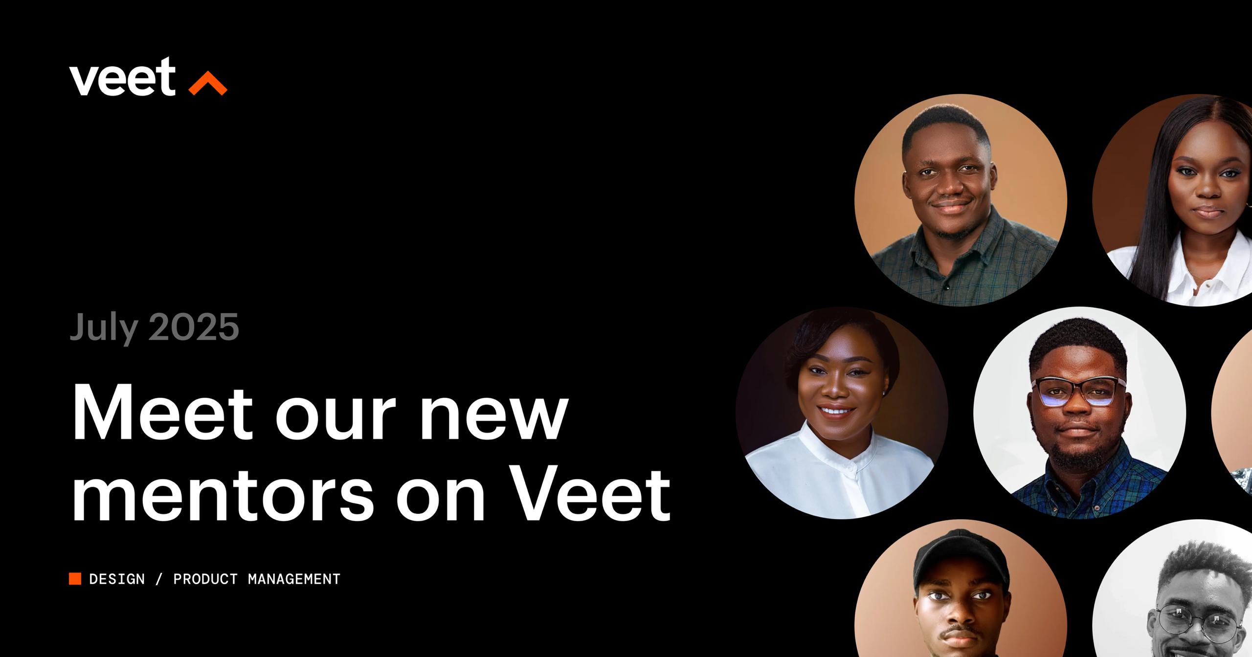 New Mentors for July 2025